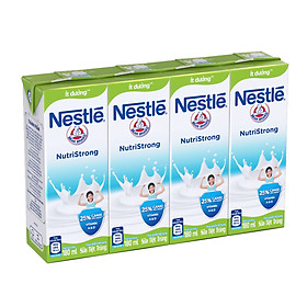 Big C - Lốc 4 hộp sữa Nestle ít đường 180ml - 33051