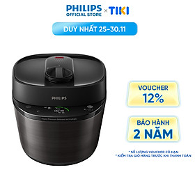 Mua Nồi áp suất đa năng điện tử Philips HD2151 /66 nấu ngon ngon trong 30 phút  công nghệ cao- Hàng Chính Hãng