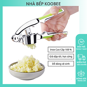 Mua Dụng cụ ép tỏi  kẹp hạt cứng cầm tay cao cấp INOX 100% chắc chắn bền đẹp (NB58)