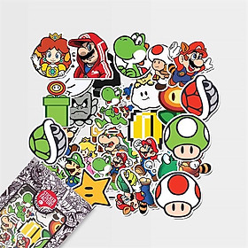 Mario - Set 30 sticker hình dán