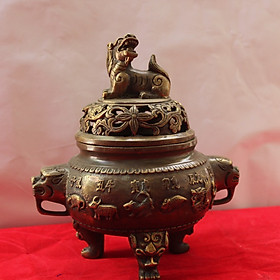 Mua Đỉnh xông trầm nắp ghê trang trí nhà cửa