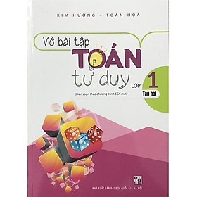 Hình ảnh Sách - Vở bài tập toán tư duy lớp 1 tập 2