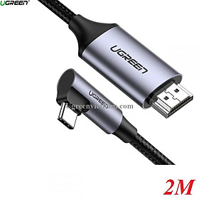 Mua Cáp chuyển Type C to HDMI dài 2m hỗ trợ 4K 2K Ugreen 50530 - hàng chính hãng