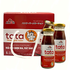 Lốc 6 chai Giải rượu Tata x chai 190ml