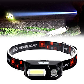 LED Outdoor Headlight Waterproof 6 Modes Outage Fishing Head Torch Headlamp
