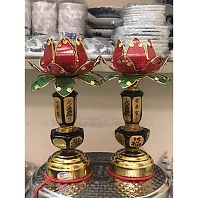 Mua Đèn Thờ Điện Búp Sen (Đơn Giá 1 đèn)