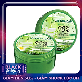 Combo 2 Gel Nha Đam Tươi Mát Làn Da Milaganics (300ml/Hộp)