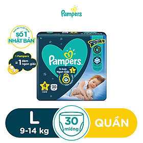 Tã Quần Pampers Ngon Giấc L30/XL26/XXL22