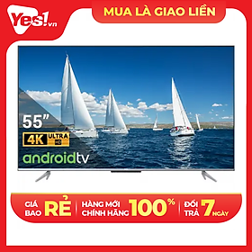 Mua Android Tivi TCL 4K 55 inch 55P725