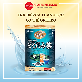 Trà Diếp Cá Hỗ Trợ Thanh Nhiệt, Thải Độc Dokudami Tea Orihiro 60 Túi Lọc Nhật Bản, Giúp Thanh Lọc Cơ Thể