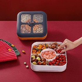 Mua Khay mứt hươu vuông 2 tầng phối màu diêu xinh
