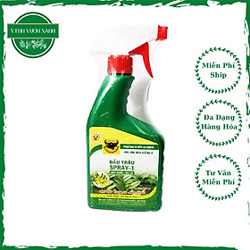 Mua Phân bón lá NPK Đầu Trâu SPRAY 1 nảy chồi ra lá  tăng sức chống chịu thời tiết bất lợi  chuyên dùng cho cây kiểng  hoa kiểng  bonsai - chai 500ml