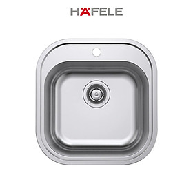 Chậu inox Hafele HS19-SSN1R50 - 567.23.083 Hàng chính hãng