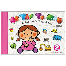 Bé tập tô màu - tập 2