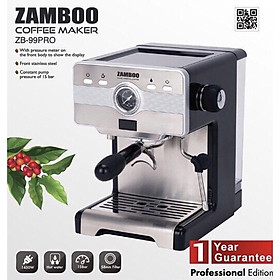 Máy pha cà phê Espresso Zamboo ZB-99PRO Hàng Chính Hãng