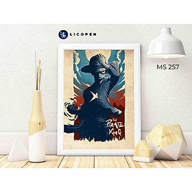 Mua Tranh Tô Màu Theo Số Licopen - Tranh Luffy Đảo Hải Tặc - MS257