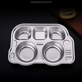 Mua Khay Đựng Cơm Cho Trẻ Em Hình Xe Buýt 27x17cm ( ĐK: 3cm)