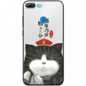 Ốp lưng dành cho Honor 9 Lite mẫu Mèo đa nghi