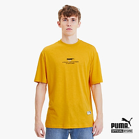 PUMA - Áo thun thể thao nam cổ tròn tay ngắn Hemp 596620-25