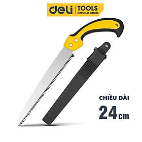 Mua Cưa Cầm Tay Lưỡi Thẳng Deli Chính Hãng - Lưỡi Cưa Kim Loại Chắc Chắn  Sắc Bén - Bao Bảo Vệ An Toàn - DL580924