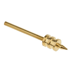 Leather Solder Iron Tip Brass Head Soldering to Burn the Edge Leathercraft Tool 2 Groove
