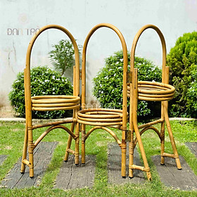Mua Kệ Cây Mây 3 Ngăn -Kệ Cây Mây Decor Phòng- Kệ Cây Mây Đựng Cây Nhỏ Gọn- Nội Thất Mây Tre Đan
