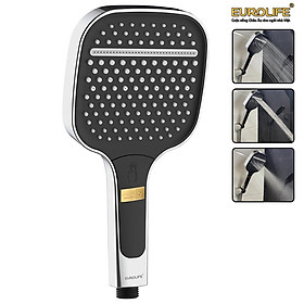 Mua Bộ tay dây sen 3 chức năng chảy  nhựa ABS mạ Chrome Eurolife EL-128SH-T