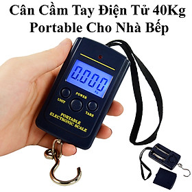 Mua Cân Cầm Tay Điện Tử 40Kg Portable Tiện Dụng Cho Nhà Bếp