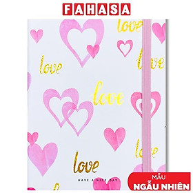Sổ Kẻ Ngang A6 - 200 Trang - Depai A6-6000-39 - Love (Mẫu Bìa Giao Ngẫu Nhiên)