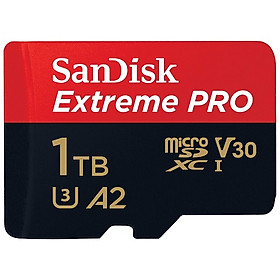 Thẻ Nhớ MicroSDXC SanDisk Extreme Pro V30 A2 1TB 200MB/s SDSQXCD-1T00 (New 2022) - Hàng Nhập Khẩu