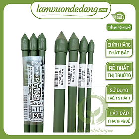 Mua (combo 10) ỐNG THÉP BỌC NHỰA - Một thương hiệu của DAIM Nhật Bản - Dùng làm Khung Đỡ Giá Đỡ Hoa Hồng Leo Giàn Leo Bầu Bí Mướp Khung cây thép - Với nhiều kích thước khác nhau giúp khách hàng dễ dàng lựa chọn để tạo các khung cho khu vươ