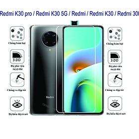 Cường lực dẻo 9H+ K30 pro / dành cho Redmi K30 5G / Redmi K30 / Redmi 3l Bảo vệ màng hình