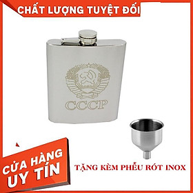 Bình Inox CCCP 0.25L Đựng Nước, Cafe Đi Chơi, Du Lịch