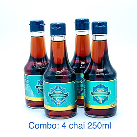 ( COMBO 4 CHAI - CÓ HỘP)Nước mắm Hạnh Phúc 60 độ đạm - Nước mắm có nguồn gốc từ Phú Quốc