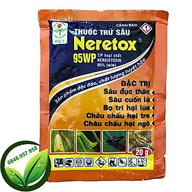 Mua Chế phẩm trừ sâu Neretox 95wp  đặc hiệu diệt sâu đục thân  sâu cuốn lá  bọ trĩ  châu chấu