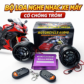 Ljoa Nghe Nhạc Xe Máy Cao Cấp – Tích Hợp Báo Động Chống Trộm Thông Minh, đèn trang trí