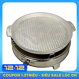 COMBO Bếp Cồn Và Chảo Gang Nướng