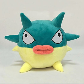 Gấu bông pokemon Qwilfish -Tặng kèm 1 bộ thẻ bài Pokemon cao cấp