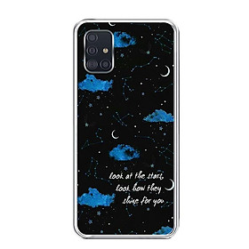 Ốp lưng dẻo cho điện thoại Samsung Galaxy A51 - 0464 SHINEFORYOU - Hàng Chính Hãng