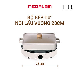Mua  Hàng chính hãng  Bộ Combo 2 món nồi lẩu và bếp từ tròn Fika  Neoflam - Made in Korea. Hàng có sẵn giao ngay