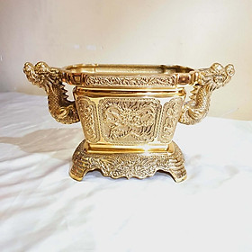 Mua Bát nhang tay Rồng bằng Đồng (2 Cỡ )