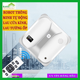 Mua ROBOT THÔNG MINH TỰ ĐỘNG LAU CỬA KÍNH  LAU TƯỜNG ỐP CAO CHỐNG RƠI  BAHAMAR  lau cao  thông minh tránh chướng ngại vật có điều khiển từ xa . Tự động hút bám kính chống rơi di chuyển hút chân không lau kính