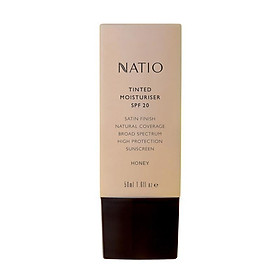 Natio Tinted Moisturiser SPF 20 Honey Online Only