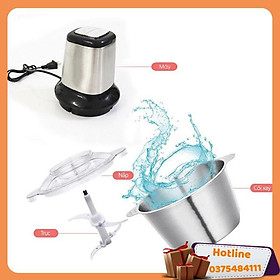 Mua Máy Xay Rau Củ Quả  Thịt Cá Các Nguyên Liệu Mềm Cối Xay 2L - Hàng Loại 1