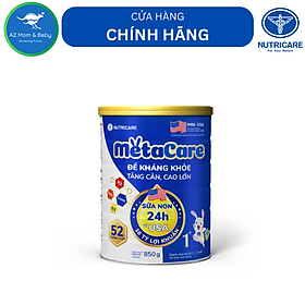 Sữa Nutricare Metacare 1+ 850g - Đề kháng khoẻ, tăng cân cao lớn