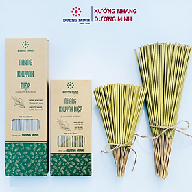 Mua Nhang thơm khuynh diệp Dương Minh nhang xanh tự nhiên từ lá khuynh diệp - nhang sạch 100% nguyên liệu organic