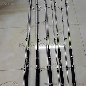 Cần shimano 2 khúc đặc ruột 2m7