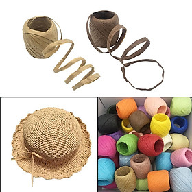 40m Raffia Paper Ribbon Rope for Present Wrapping, Scrapbook Embellishments