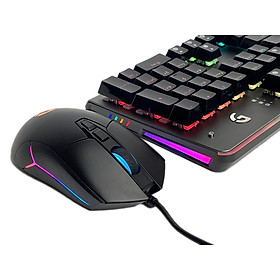 Mua Bộ Phím Chuột Gaming FUHLEN LED RGB 16.8 triệu màu  Blue switch DPI 5000-Hàng chính hãng