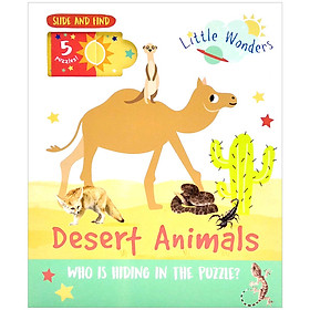 Little Wonders Puzzle Slider Books - Desert Animals
